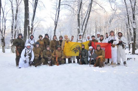 Реконструкция в Парке Ветеранов