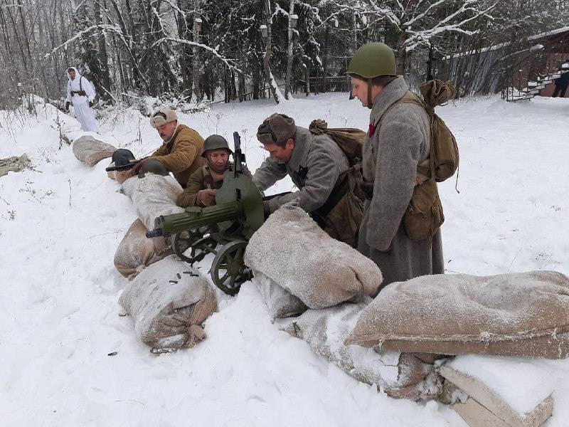 Военно-исторический фестиваль “Контранступление” прошел в Подмосковье