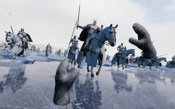 В Кронштадте открылась реконструкция «Ледового побоища»