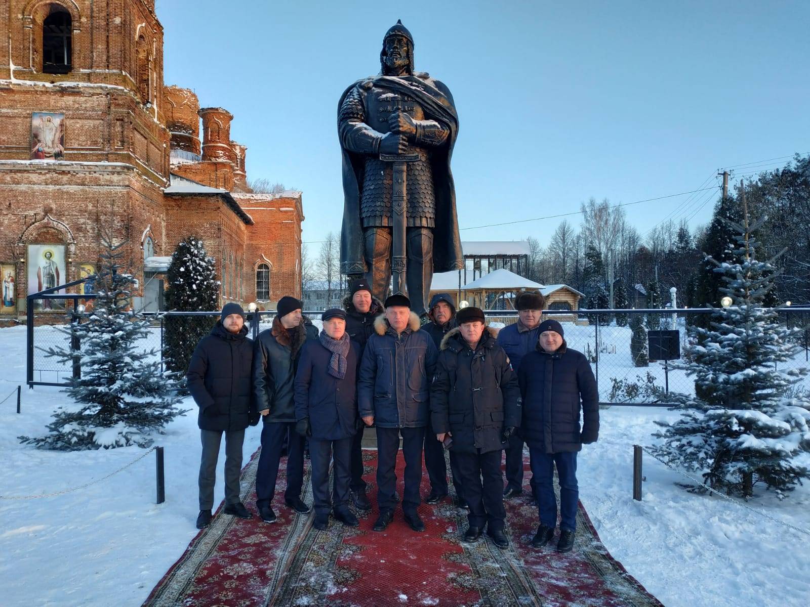 Памятник Александру Невскому установлен в Тульской области