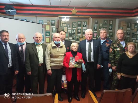 Торжественная передача боевого Ордена Мужества