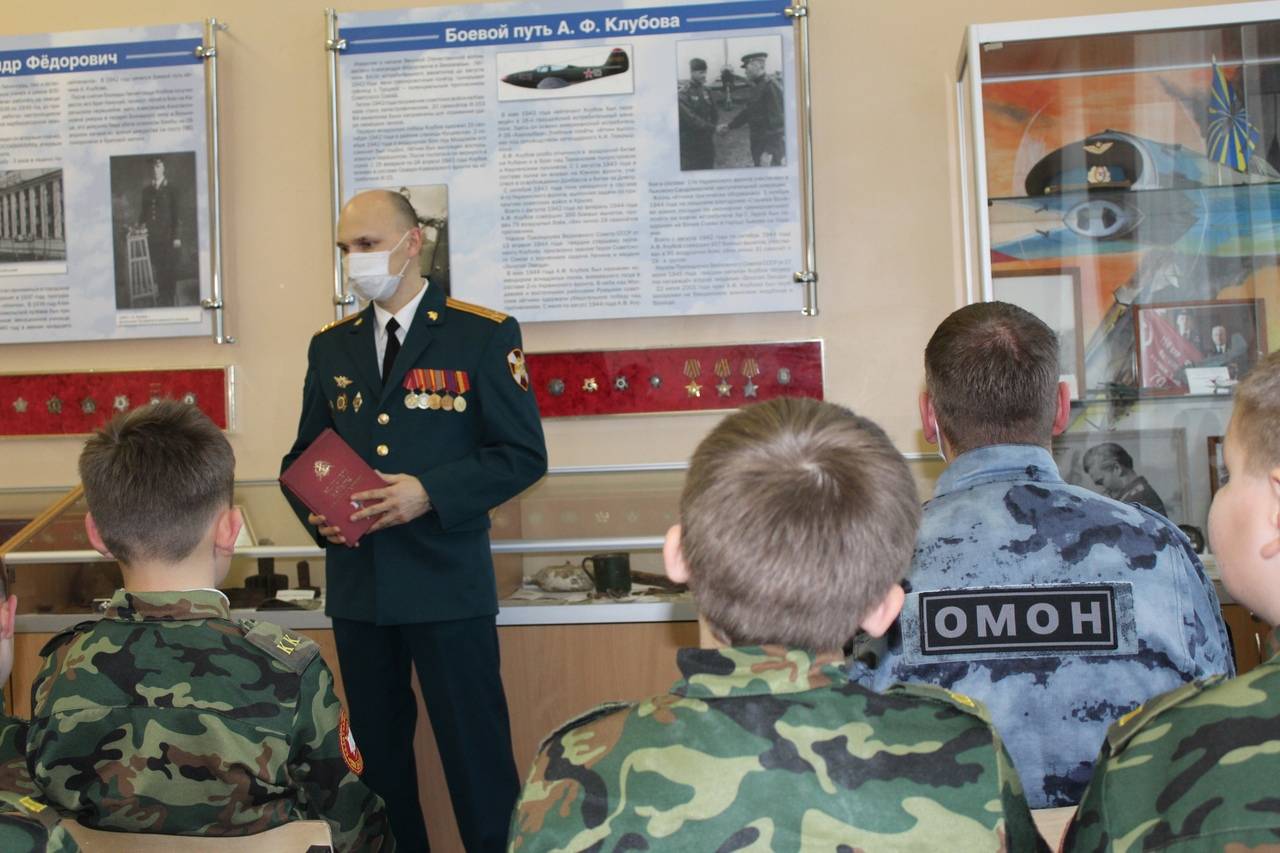 Совместное мероприятие РВИО и Росгвардии для кадетов Вологодчины