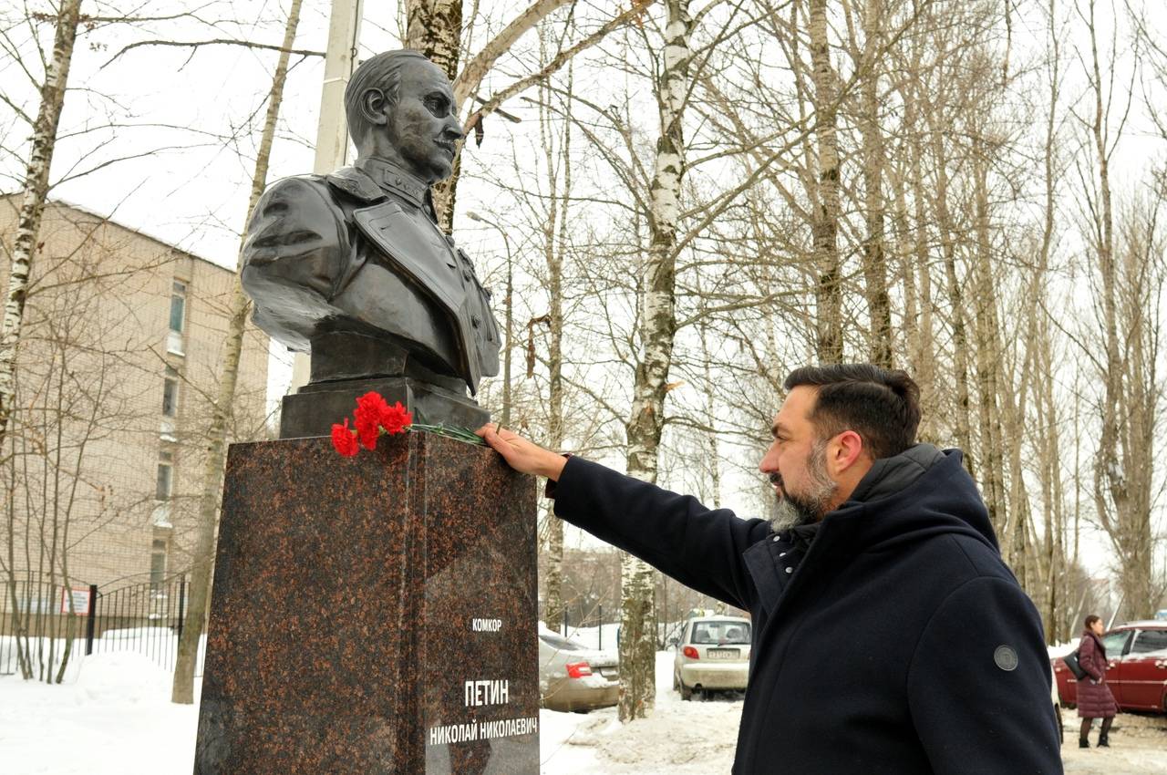 В День инженерных войск вологжане почтили память военачальника Николая Петина