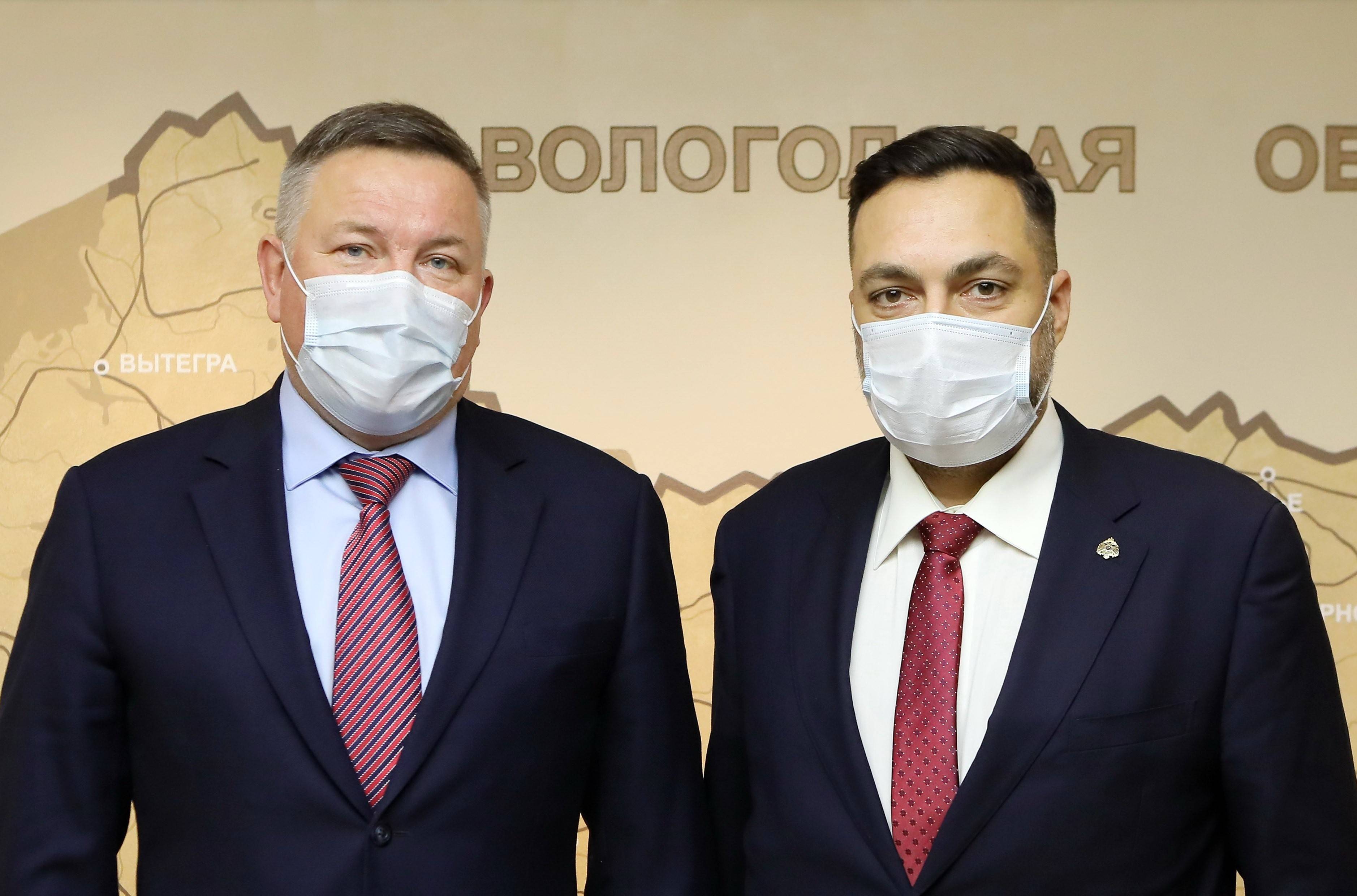 Встреча Губернатора Вологодской области с председателем регионального отделения