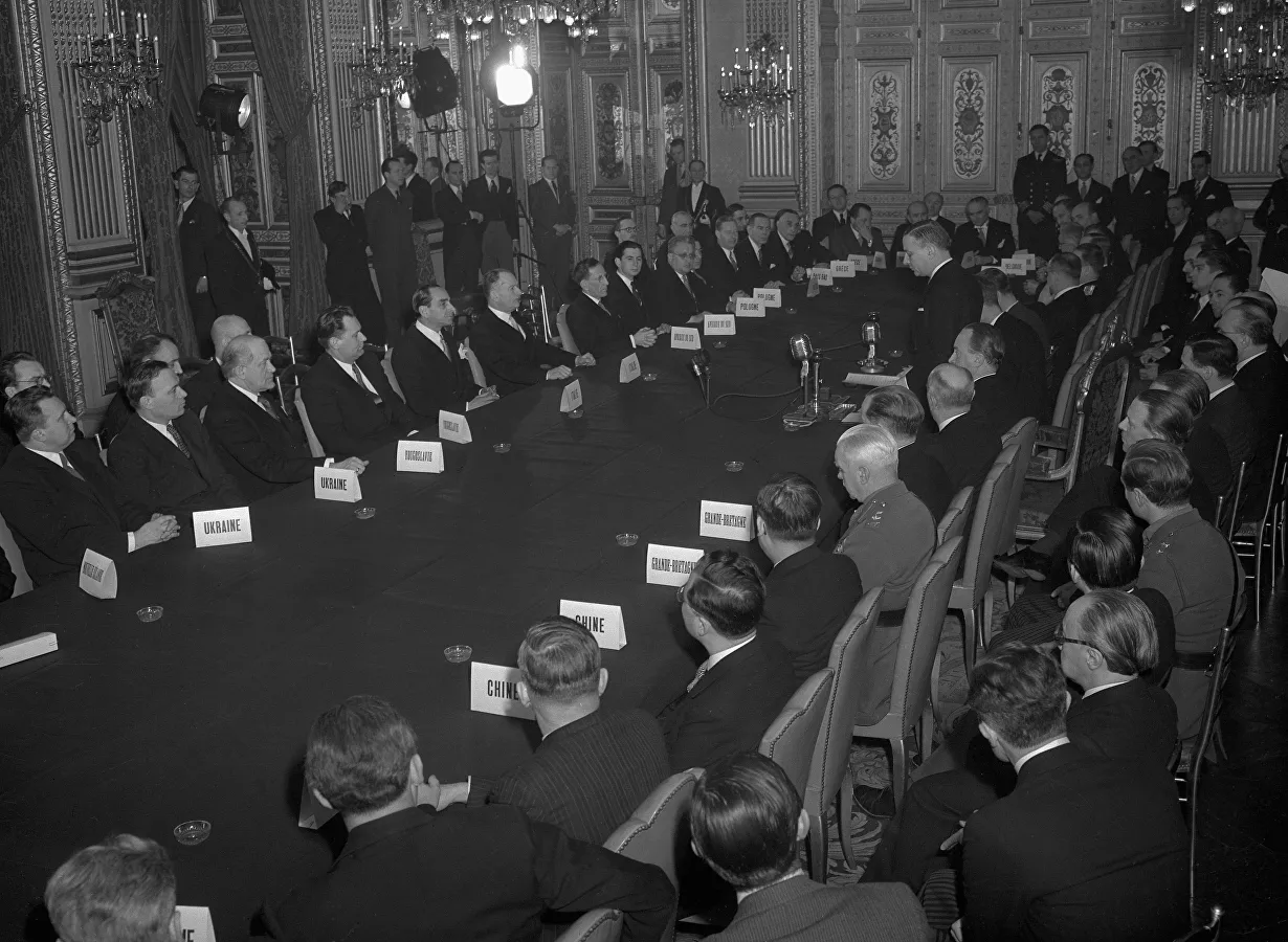 Онлайн-конференция Научного директора РВИО Михаила Мягкова к 75-й годовщине подписания Парижских мирных договоров