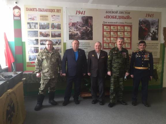 Военно-патриотические мероприятия в рамках десанта на территории Тереньгульского района