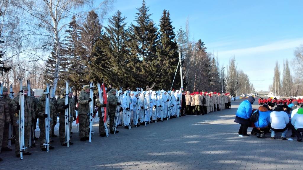 Проект "Марш бросок", посвященный 77 годовщине Победы в Великой Отечественной войне и 80-ой годовщине формирования 30-ой отдельной лыжной бригады.