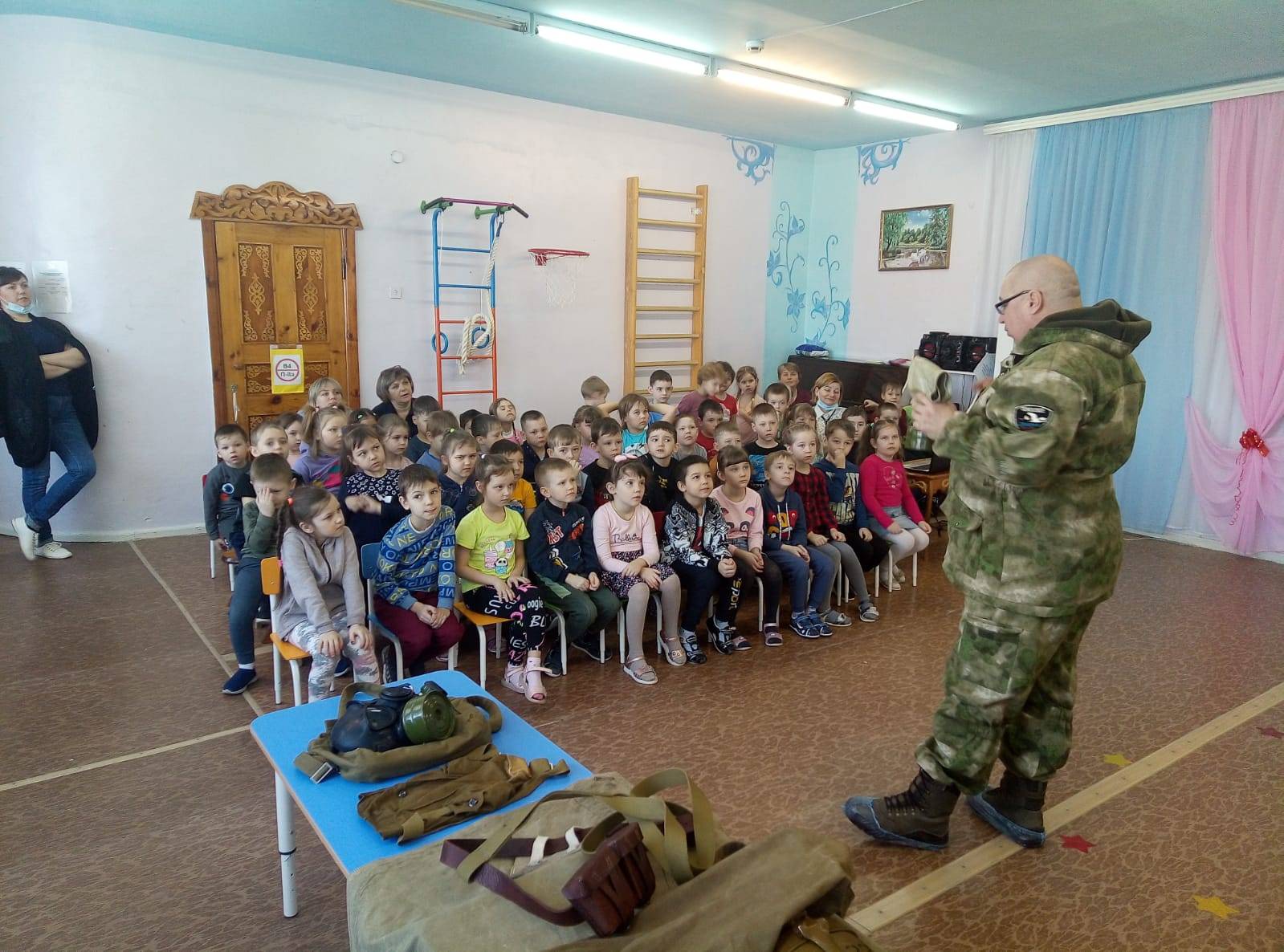 Урок мужества в детском саду «Солнышко» 