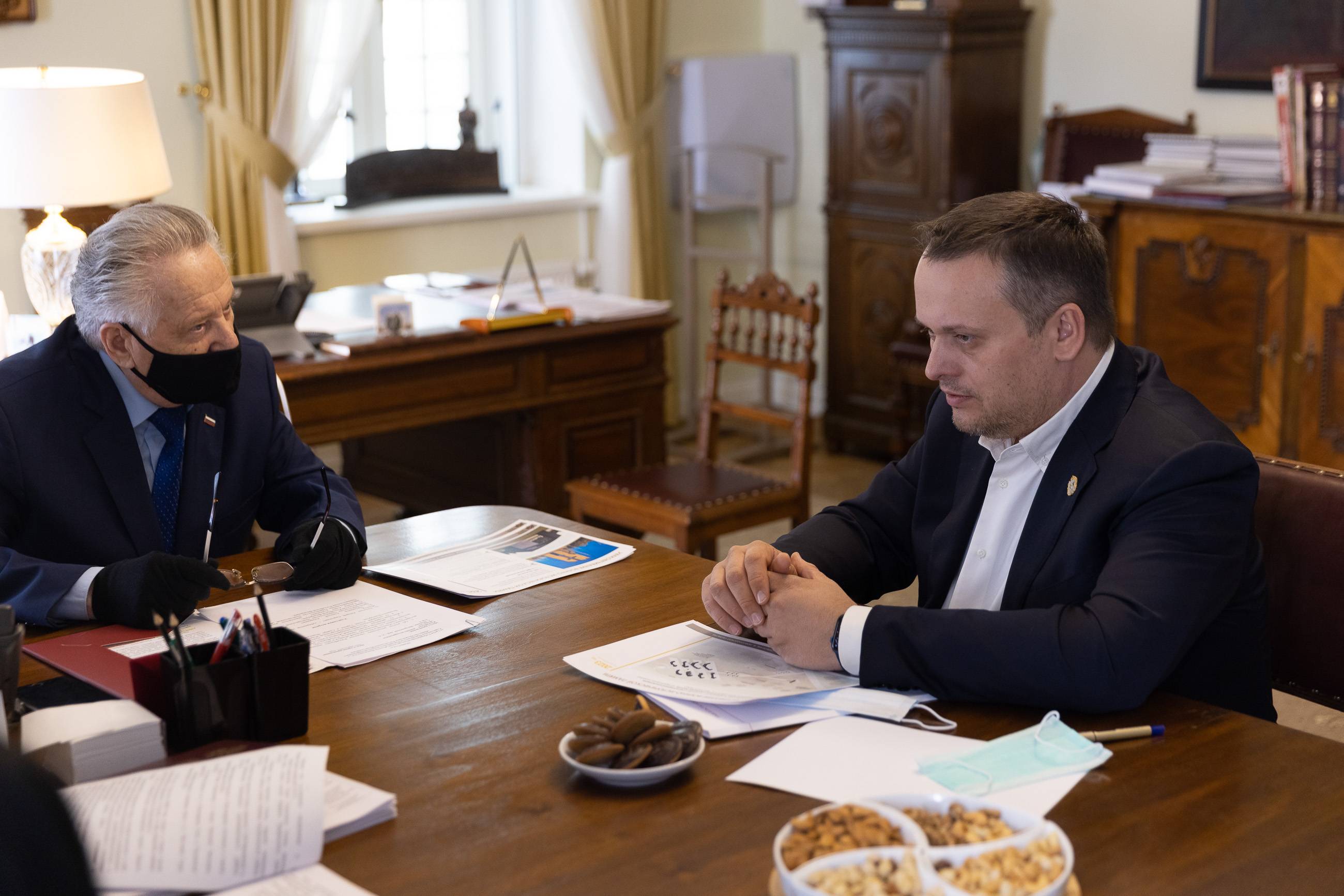 Рабочая встреча Ростислава Мединского и Андрея Никитина прошла сегодня в Москве