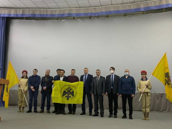 В Богородицке Тульской области состоялось вручение членских билетов РВИО