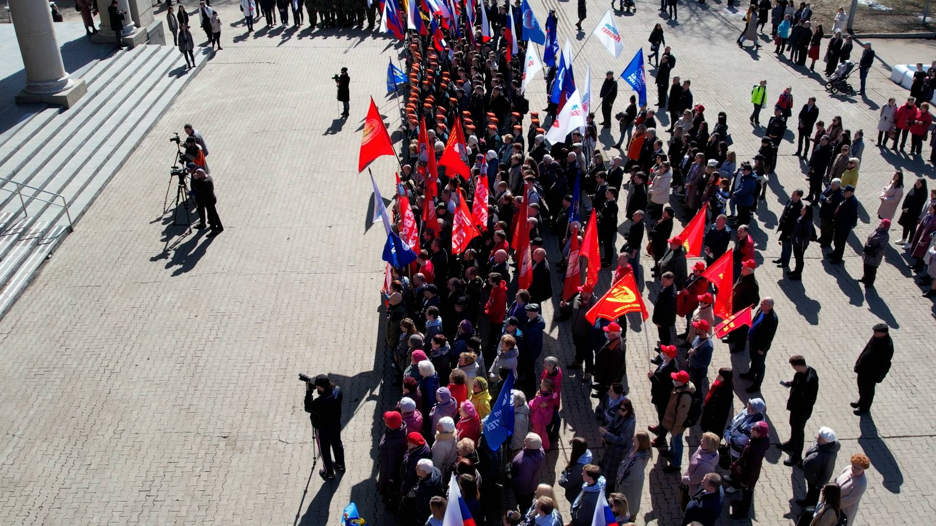 В Кирове состоялась патриотическая акция «За Россию»