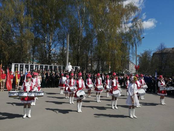 В Чувашии состоялся VII Республиканский смотр-конкурс кадетских и военно-патриотических формирований, посвященный 77-й годовщине Победы в Великой Отечественной войне «Салют Победы!»