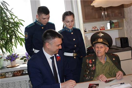 Трепетная встреча с участником Великой Отечественной войны