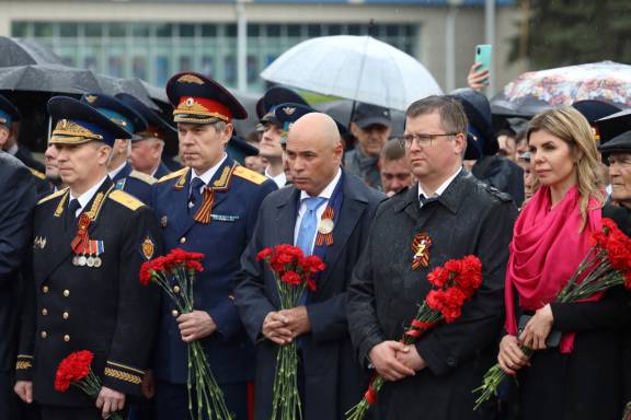 В Липецкой области прошли торжества в честь Дня Победы