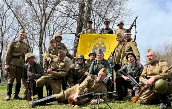Вологодские реконструкторы приняли участие в записи видеопоздравления Губернатора