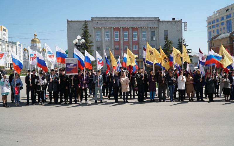 В Саранске состоялся митинг-концерт «Zа Россию»