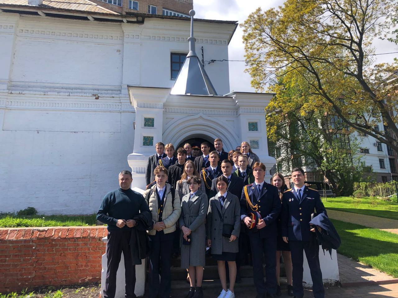 Экскурсия для кадетов 2 гимназии и представителей следственного отдела СУ СК России по Нижегородской области.