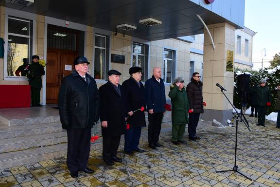 Открытие мемориальной доски участнику Великой Отечественной войны Щербаку Т.И.