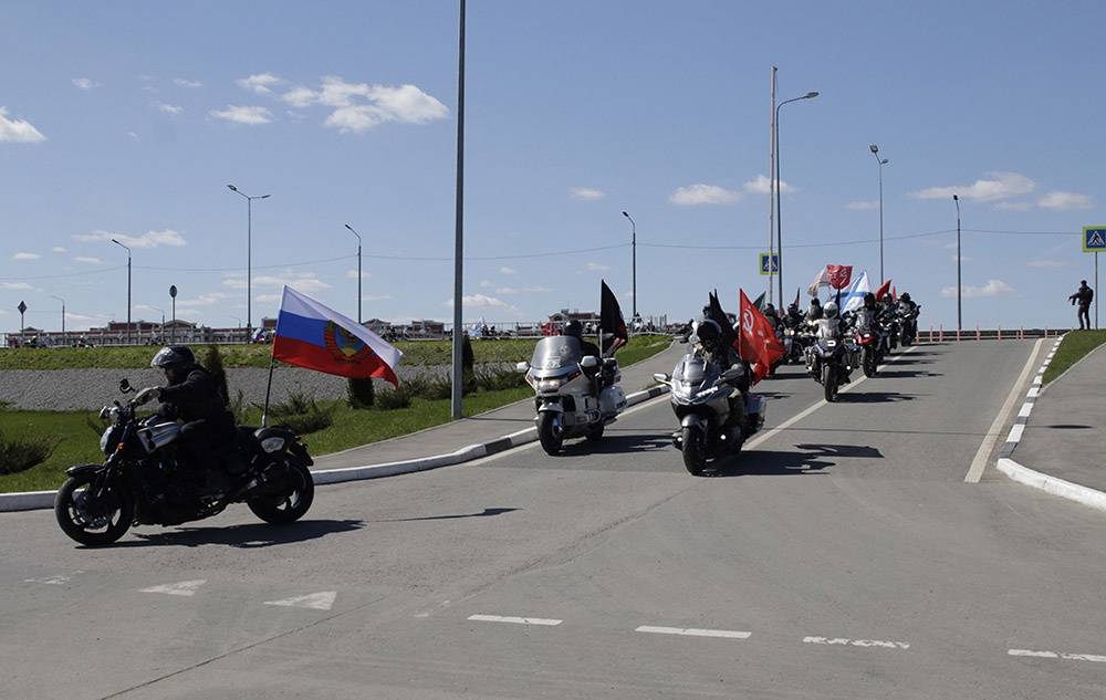Тула встретила VIII международный мотомарш «Дороги Победы – Встреча на Рубеже»