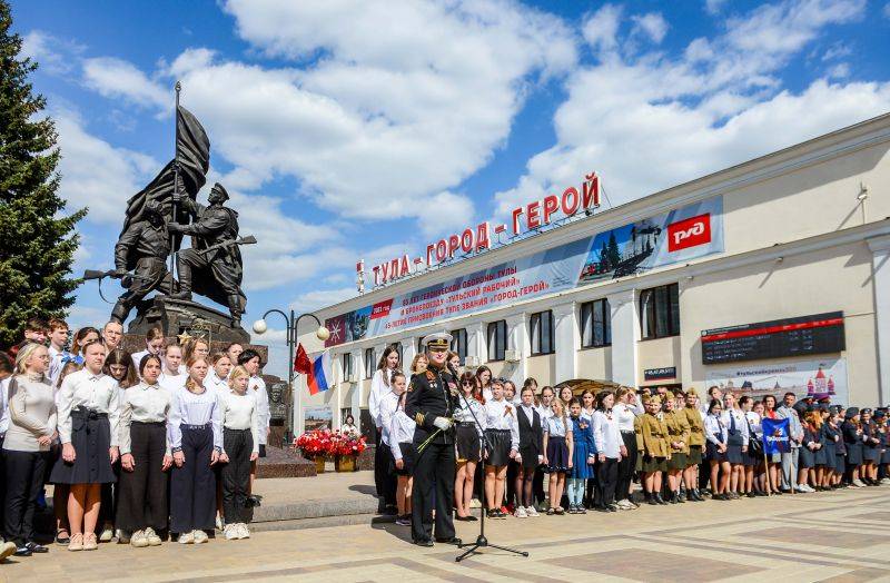 «От героев былых времен»: в Тульской области прошла акция «Поезда Памяти»