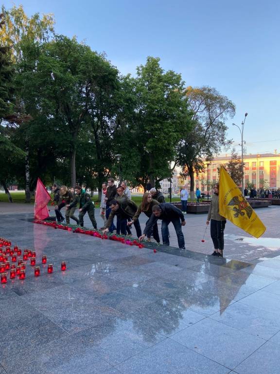 Свеча Памяти на Вологодчине