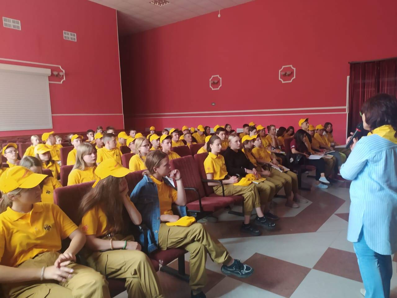 В Мордовии для участников лагеря «Страна Героев» провели урок истории, посвященный Сурскому рубежу