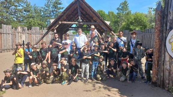 Председатель УРО РВИО Игорь Петрищев  посетил тактическую базу Патриотического центра «ПАРТИЗАН» УО СКВРиЗ