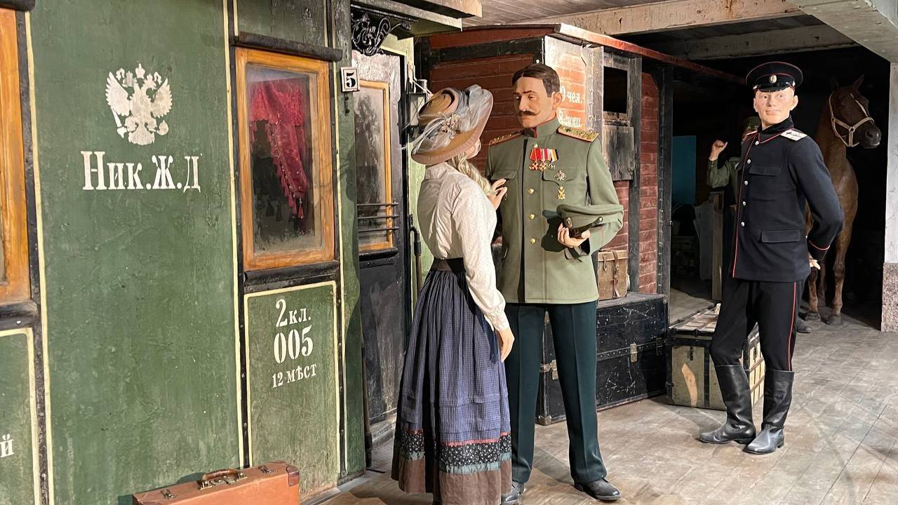 Церемония открытия выставки  «Хроники воздушных кораблей. Авиация Первой мировой».