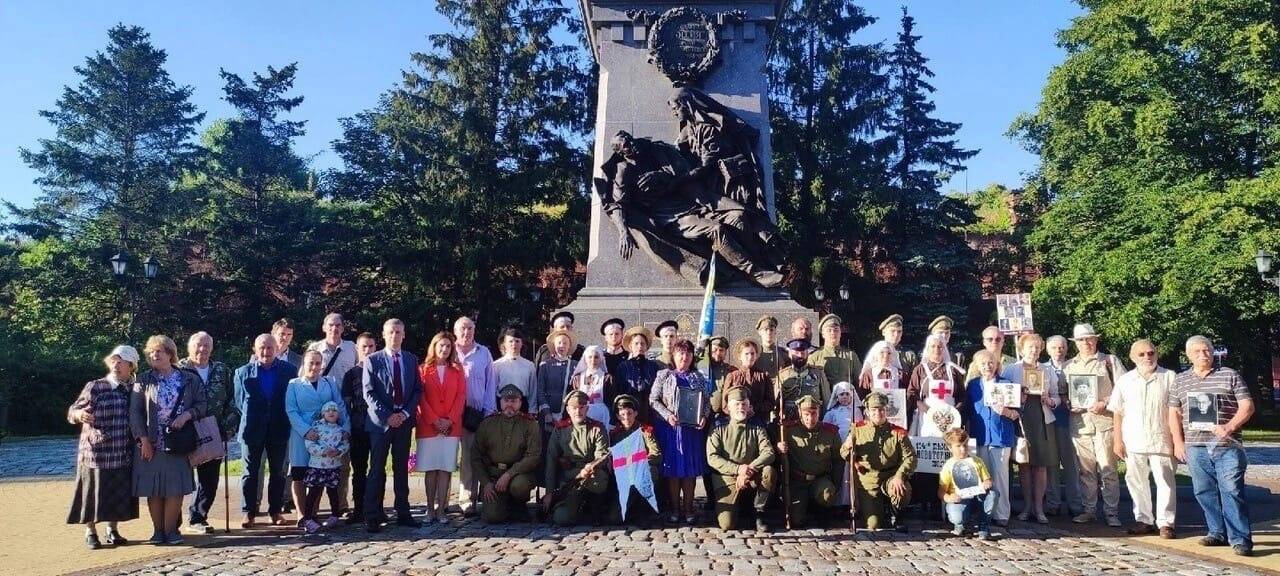 1 августа у памятника Героям Первой мировой войны состоялся торжественный митинг, приуроченный к годовщине начала Первой Мировой войны.