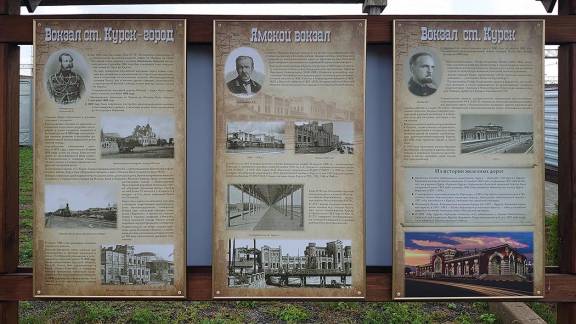 В КУРСКЕ ОТКРЫЛАСЬ ДОКУМЕНТАЛЬНАЯ ЭКСПОЗИЦИЯ, ПОСВЯЩЕННАЯ ИСТОРИИ ЗДАНИЙ ЖЕЛЕЗНОДОРОЖНОГО ВОКЗАЛА