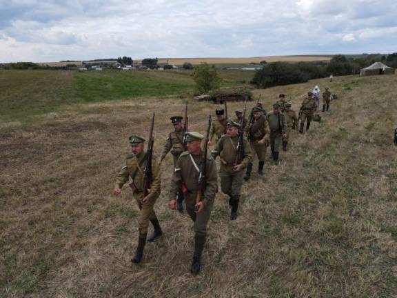 В Удмуртии прошла военно-историческая реконструкция событий Гражданской войны «Юринское Убоище»