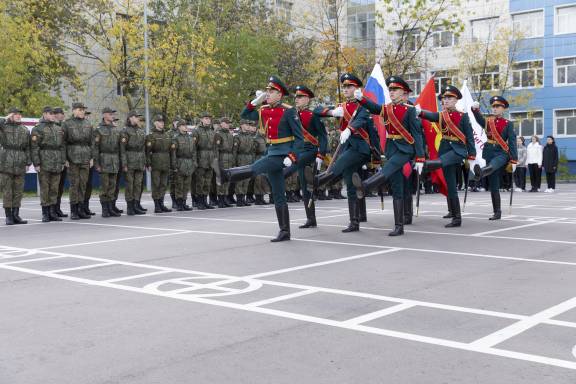 День Сухопутных войск Вооруженных сил РФ в Военном учебном центре Президентской академии