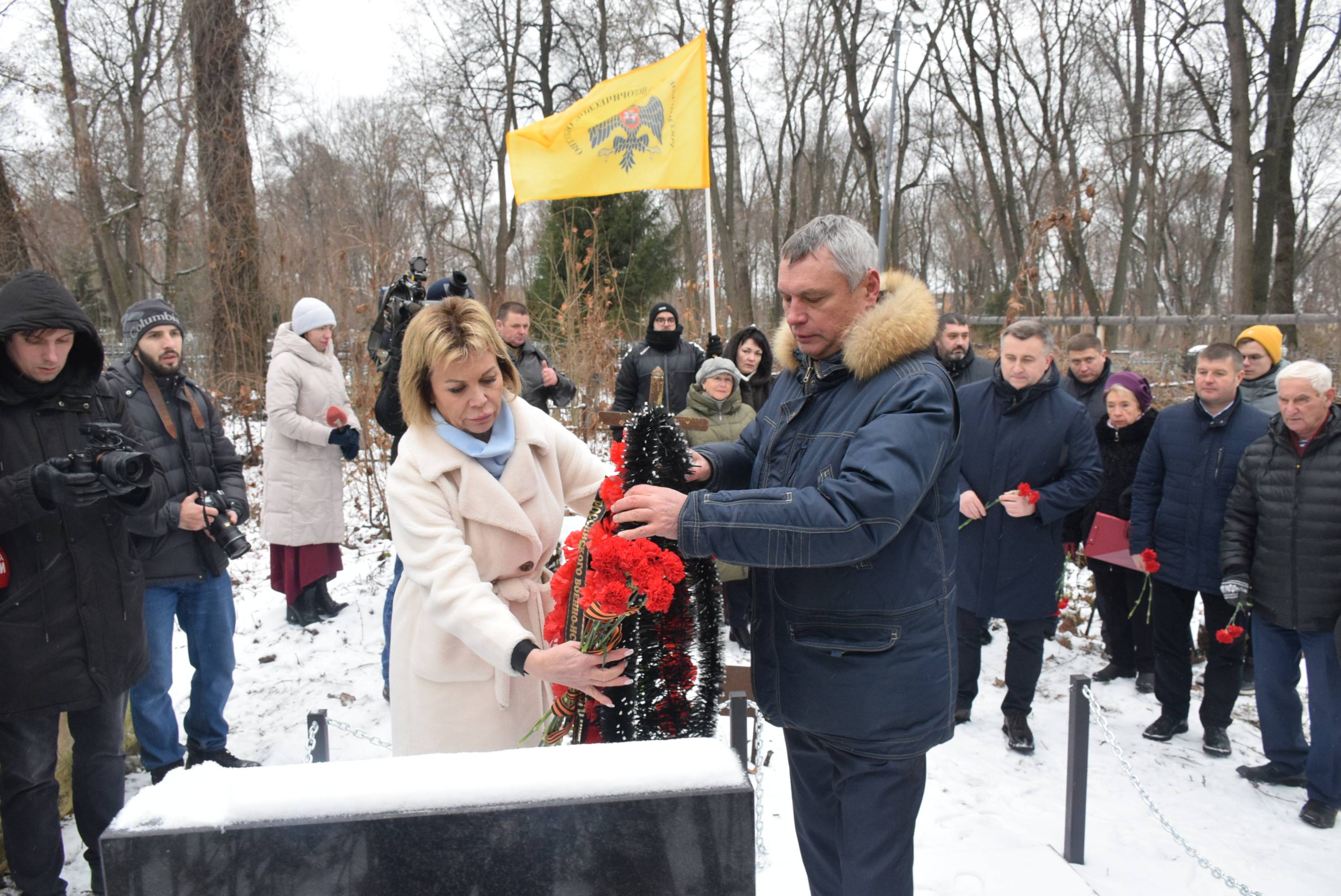 В Туле открыли памятники героям-комсомольцам