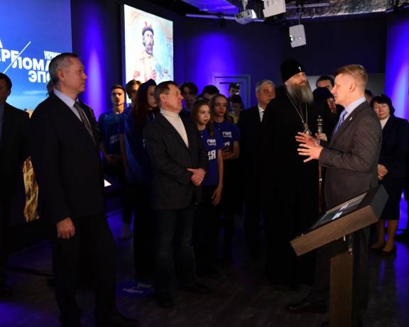 Открытие выставки «УКРАИНА. НА ПЕРЕЛОМАХ ЭПОХ» в Новосибирске