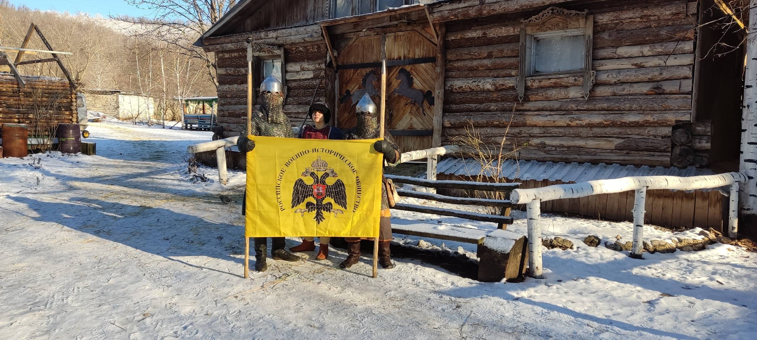 Саратовские реконструкторы приняли участие  в зимних исторических маневрах
