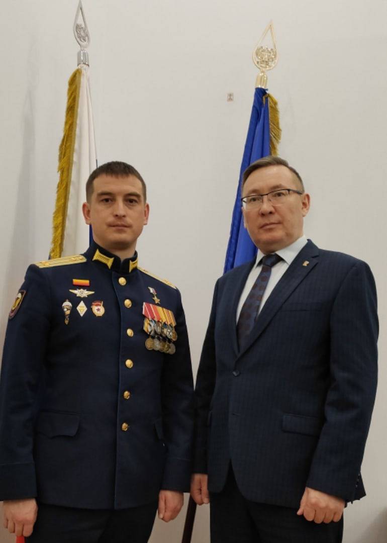 Встреча с Героем Российской Федерации из Марий Эл