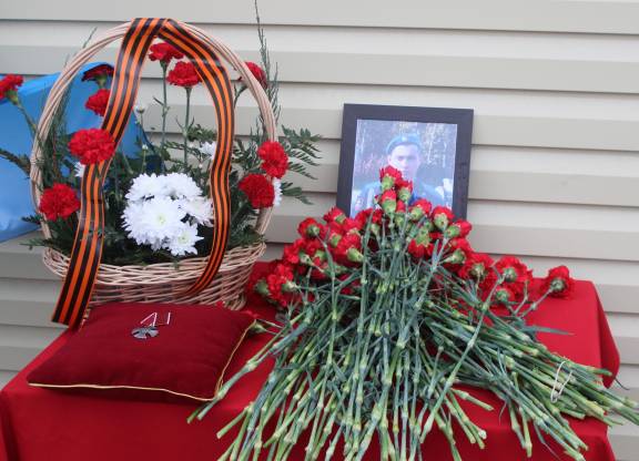 В Плавском районе открыты мемориальные доски в память о плавчанах-участниках СВО