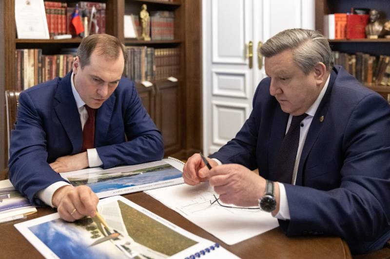 Состоялась рабочая встреча Главы Республики Мордовия Артёма Здунова с Заместителем Председателя РВИО Николаем Овсиенко