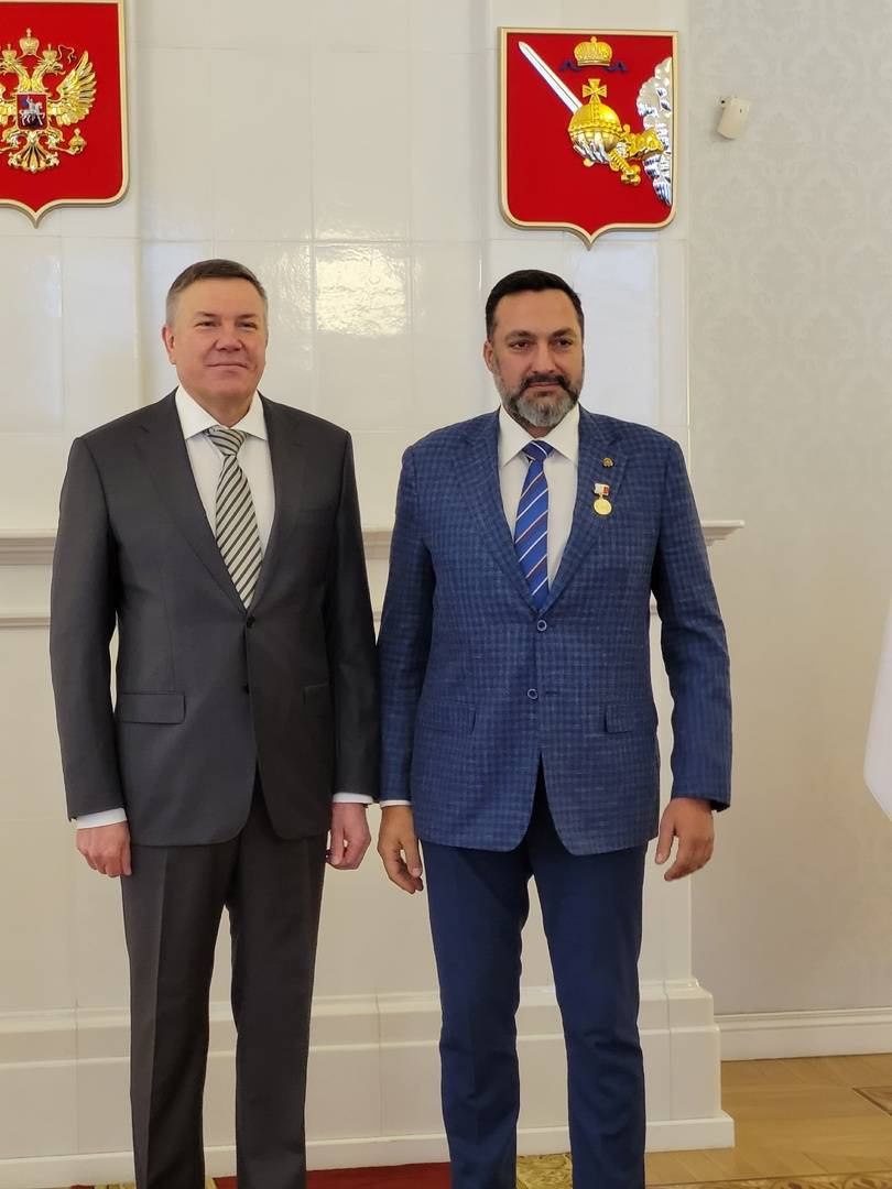 Председатель Вологодского отделения РВИО удостоен награды