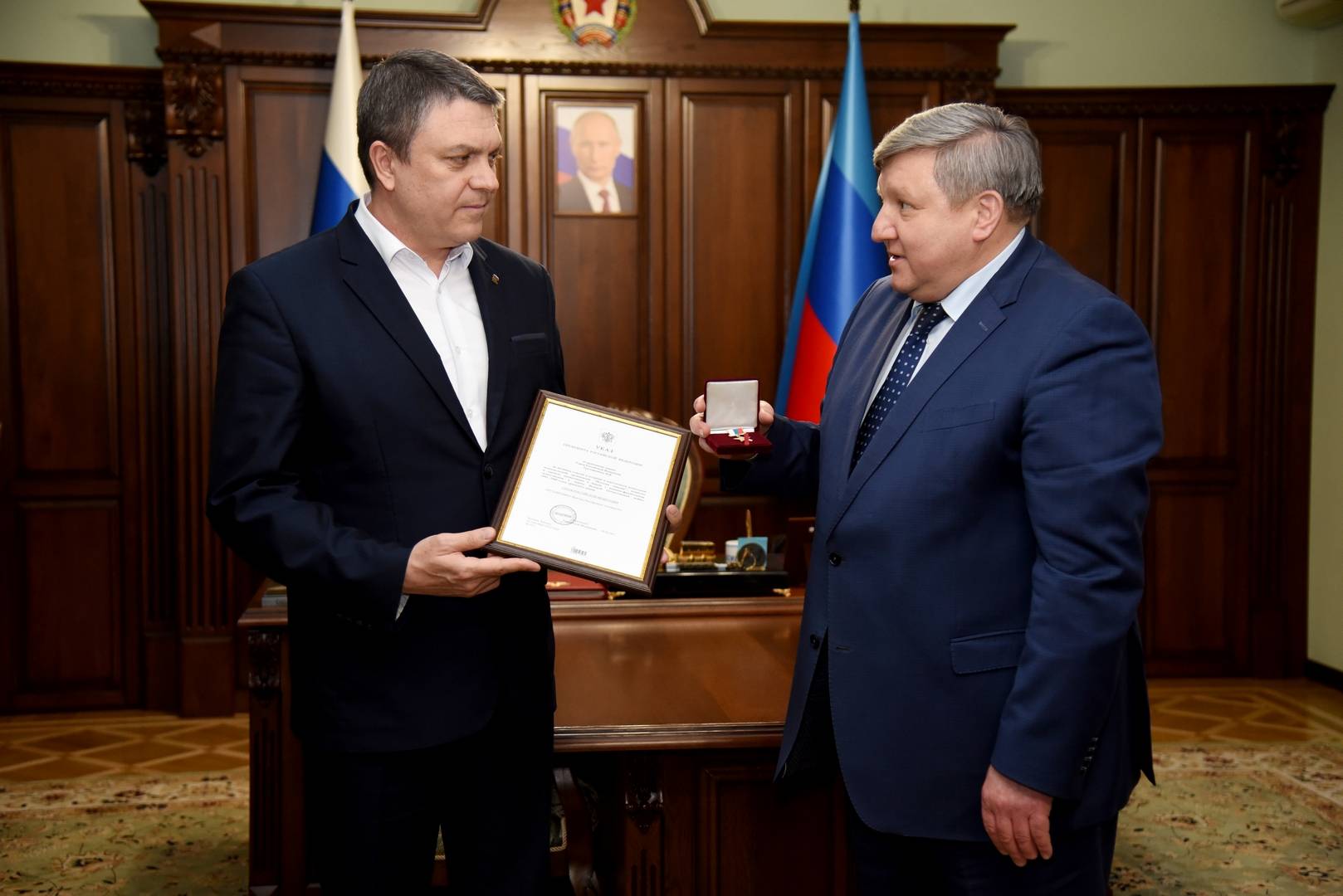 Николай Овсиенко прибыл в Луганск с рабочим визитом