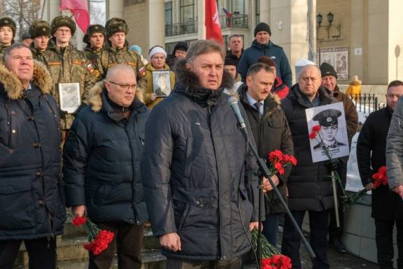 В Кирове почтили память погибших в Афганистане