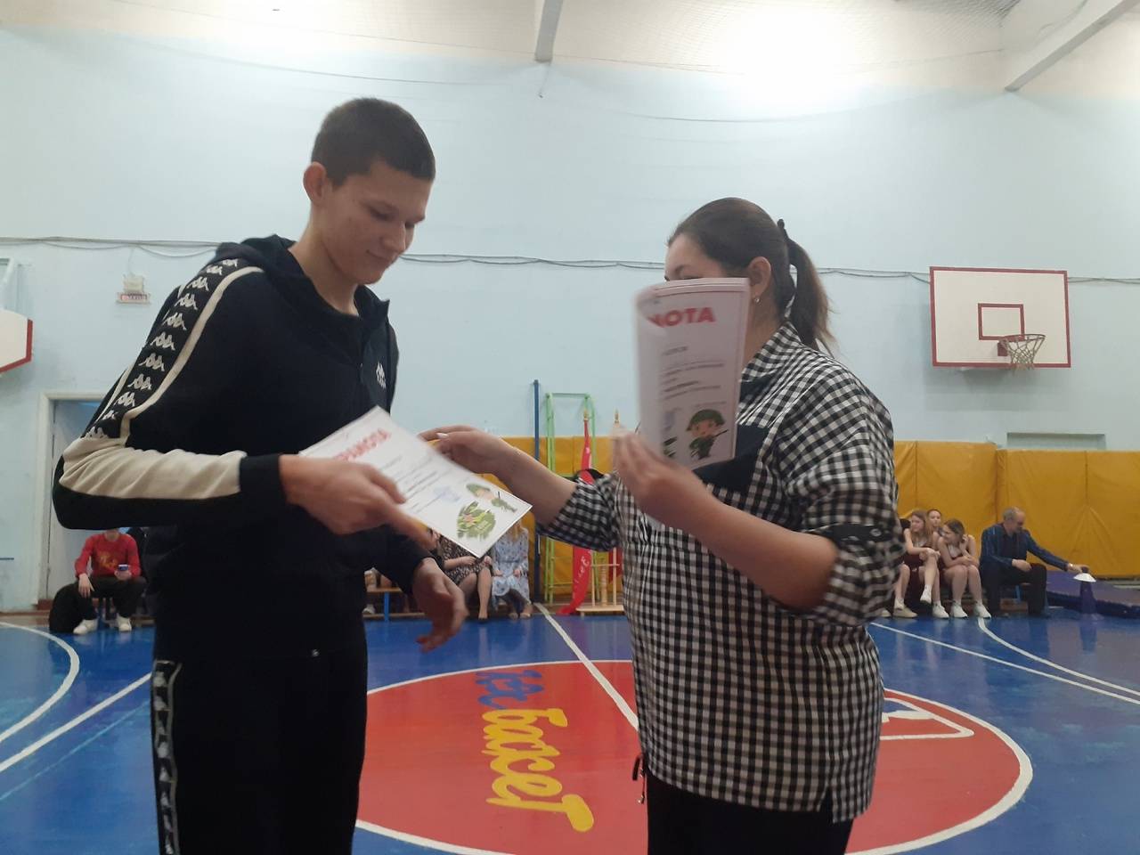 Конкурс "Сыны Отечества" прошел в Каракулинской средней школе