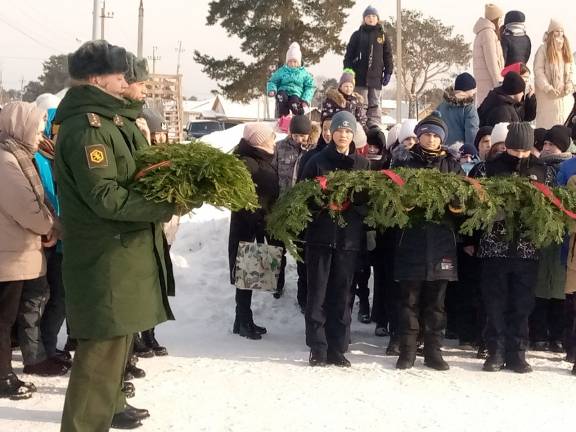 В Кизнере почтили память о воинах-интернационалистах