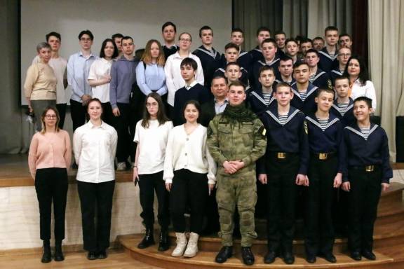В Калинграде прошли «Уроки мужества», посвященные Дню защитника Отечества.