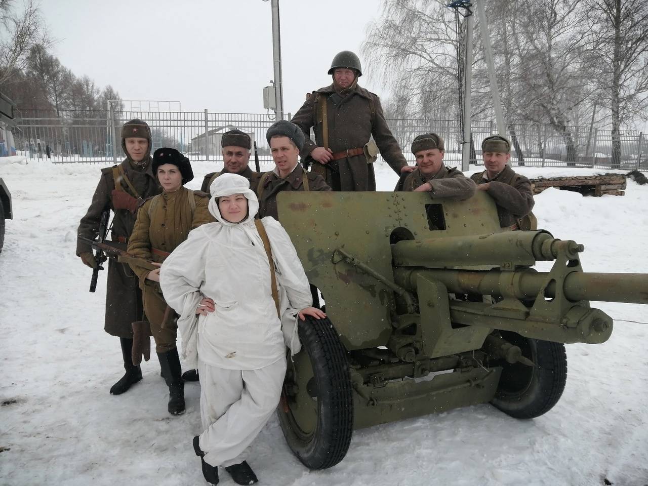Саратовские реконструкторы приняли участие в фестивале «Бессмертный подвиг»
