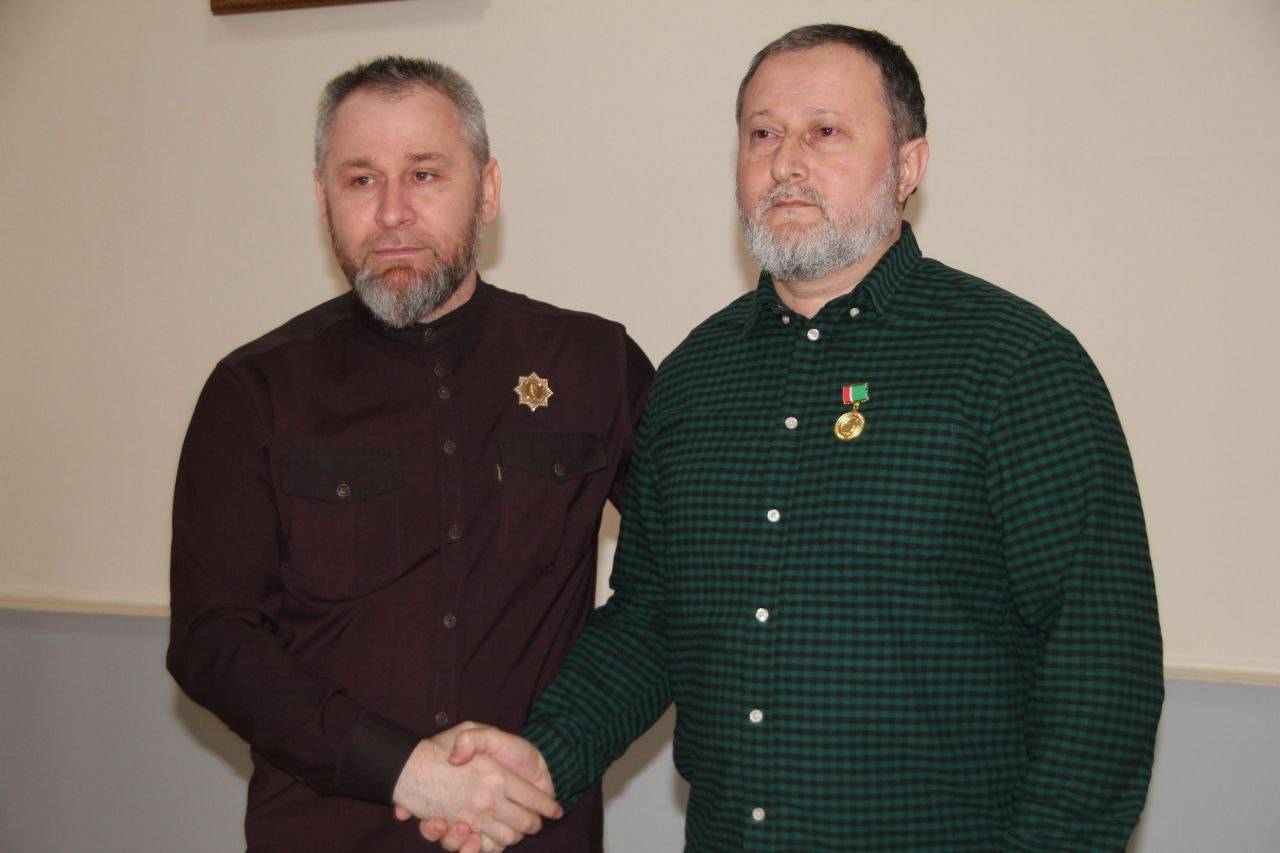 Награждение члена РВИО