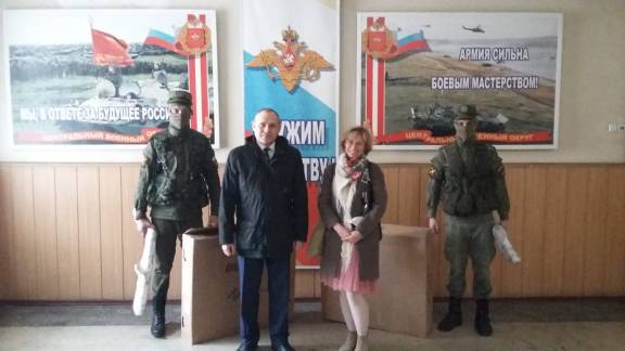 Региональное отделение Российского военно-исторического общества в Новосибирской области продолжает поддержку защитников Отечества в рамках проекта "Народ и Армия едины"