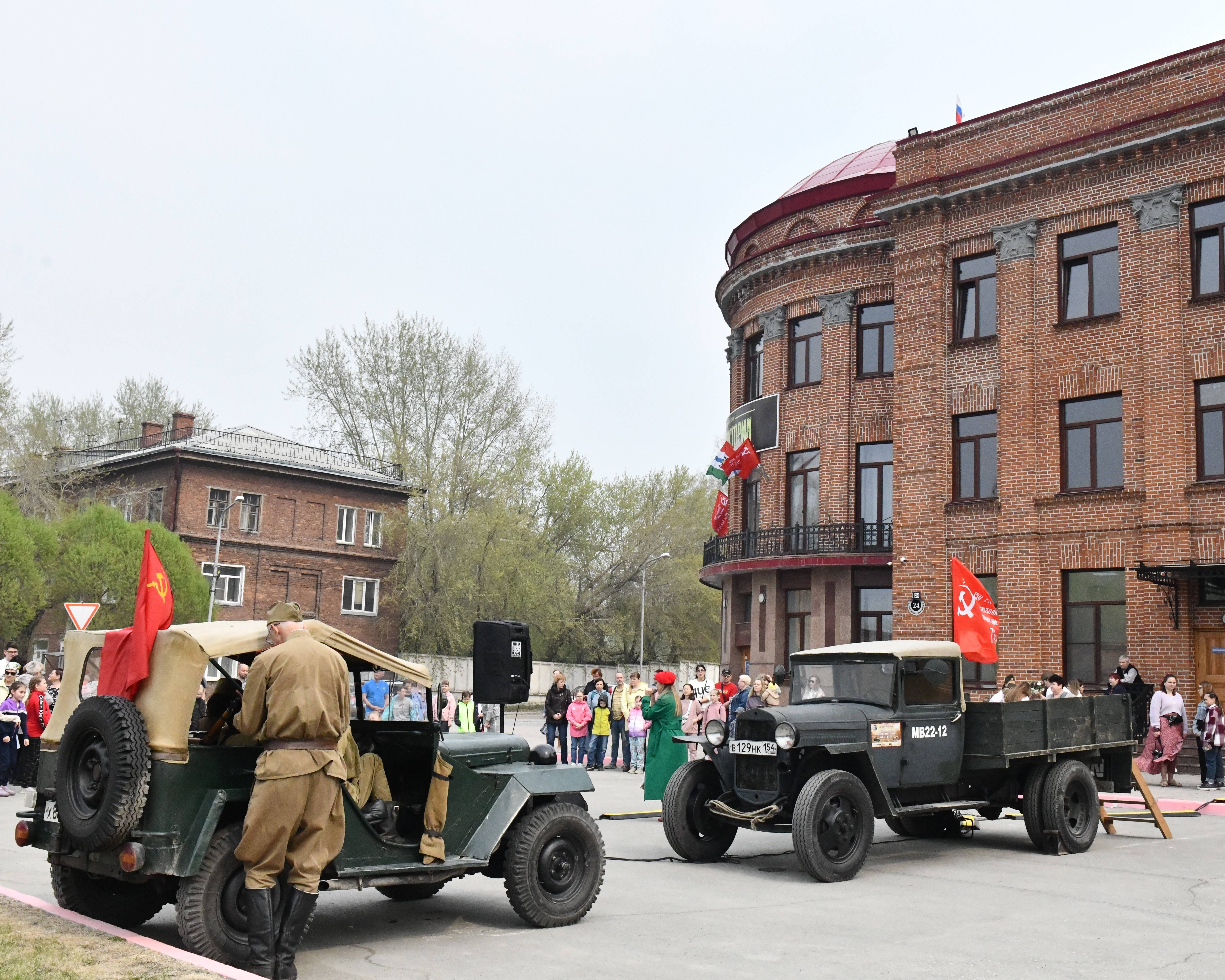 Праздничный концерт "Песни Победы" прошёл 9 мая на площадке Исторического парка