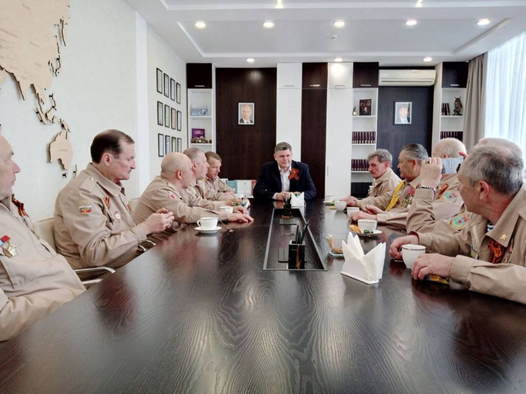 Председатель РО РВИО в Ульяновской области Игорь Петрищев встретился с представителями движения «Боевое братство», ветеранами войны в Афганистане