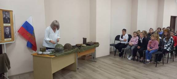 Урок мужества "У Отчизны героев не счесть"